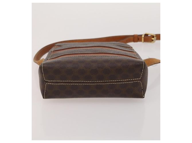 Céline Borsa a tracolla CELINE Macadam Canvas PVC Leather 5 Set Brown Auth BA13881 Marrone - vista 15