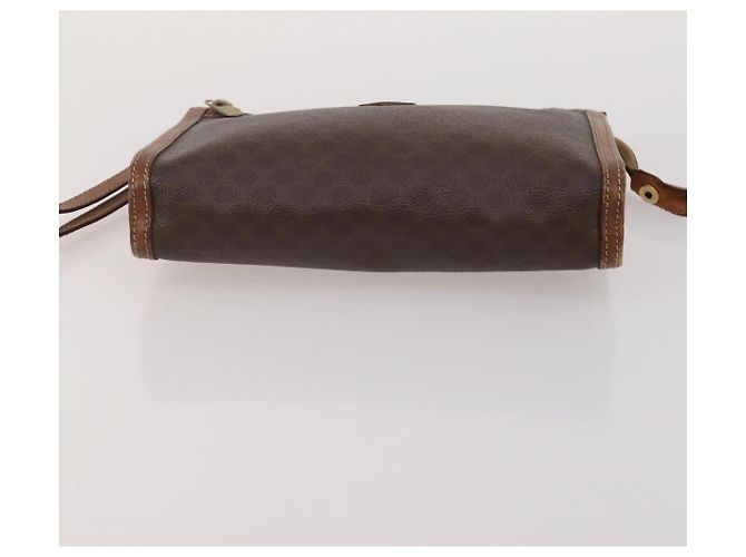 Céline Borsa a tracolla CELINE Macadam Canvas PVC Leather 5 Set Brown Auth BA13881 Marrone - vista 20