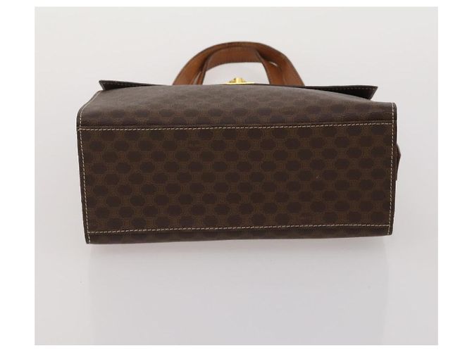 Céline Borsa a tracolla CELINE Macadam Canvas PVC Leather 5 Set Brown Auth BA13881 Marrone - vista 25
