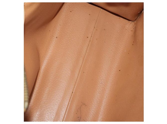 Céline Borsa a tracolla CELINE Macadam Canvas PVC Leather 5 Set Brown Auth BA13881 Marrone - vista 26