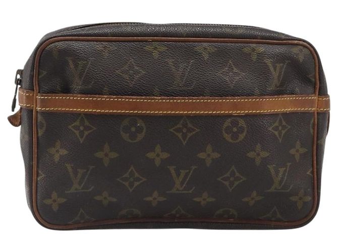LOUIS VUITTON Monogram Compiegne 23 Clutch Bag M51847 LV Auth 199530 Monogramma - vista 13