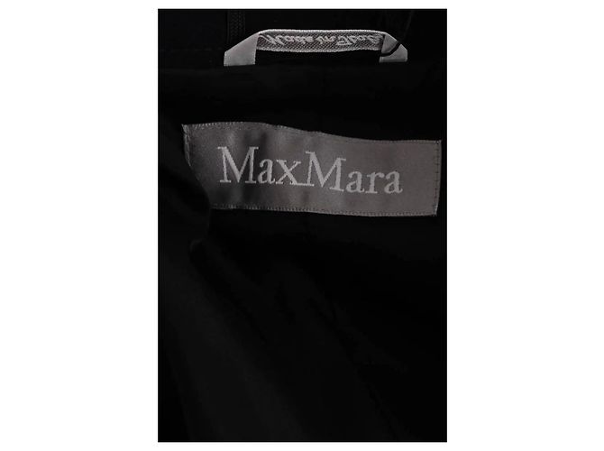 Giacca Max Mara in lana blu navy - vista 5