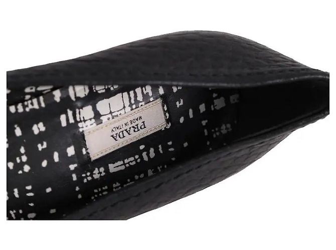 Tacchi Prada in pelle nera Nero - vista 4