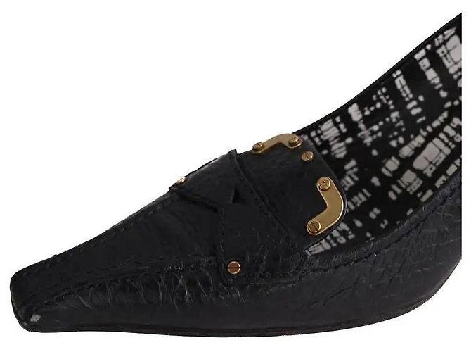 Tacchi Prada in pelle nera Nero - vista 5