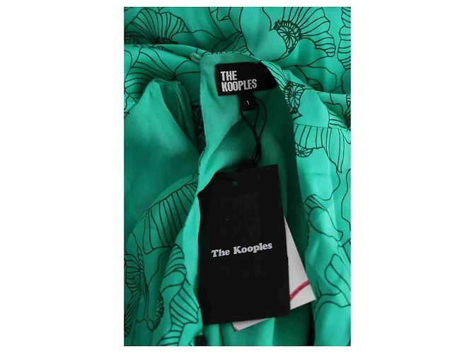 The Kooples Vestido verde - vista 5