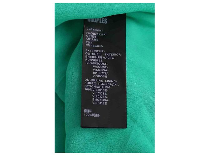 The Kooples Vestido verde - vista 6