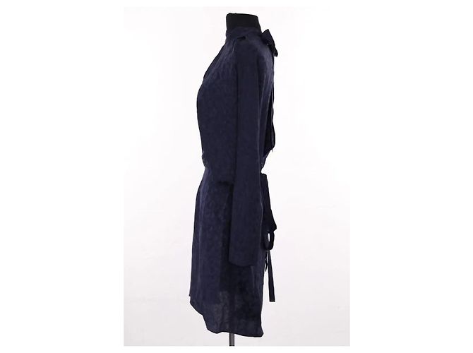 Abito in seta blu navy Zadig & Voltaire - vista 2