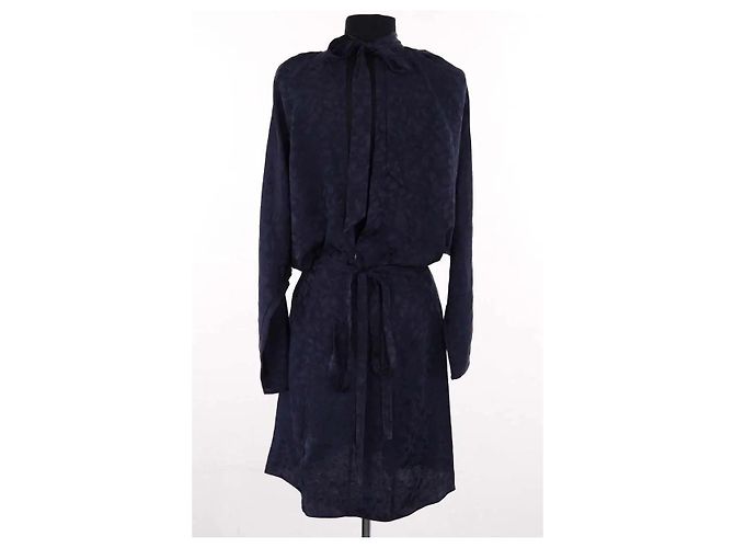 Abito in seta blu navy Zadig & Voltaire - vista 3