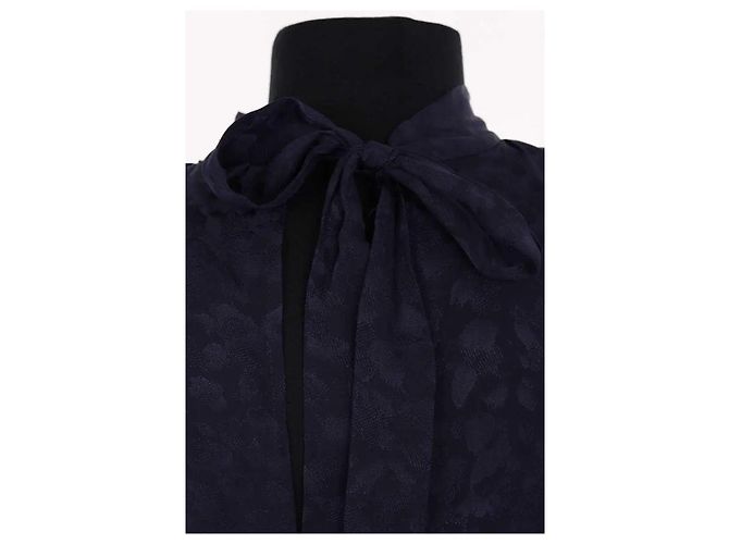 Abito in seta blu navy Zadig & Voltaire - vista 4