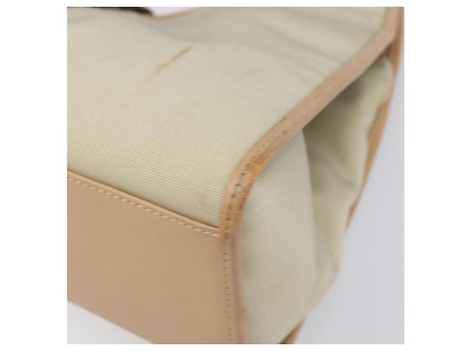 Bolsa de mão GUCCI Jackie Canvas Beige Silver 002 1067 Auth hk4065 Prata Bege - vista 15
