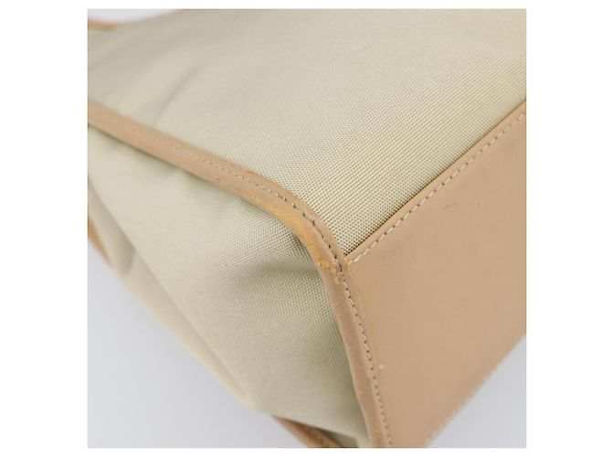 Bolsa de mão GUCCI Jackie Canvas Beige Silver 002 1067 Auth hk4065 Prata Bege - vista 16