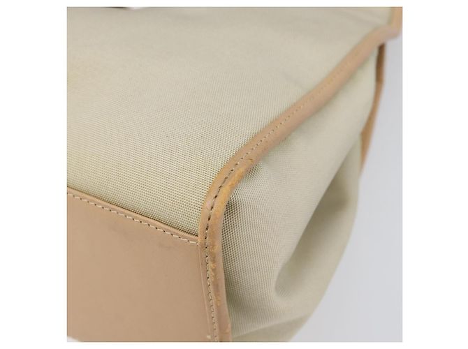 Bolsa de mão GUCCI Jackie Canvas Beige Silver 002 1067 Auth hk4065 Prata Bege - vista 17