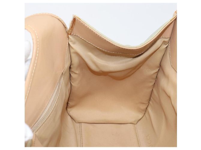 Bolsa de mão GUCCI Jackie Canvas Beige Silver 002 1067 Auth hk4065 Prata Bege - vista 22