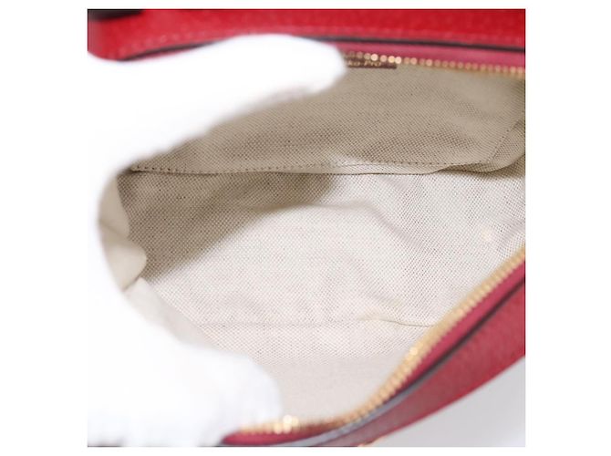 Bolso GUCCI Micro GG Supreme Colaboración Doraemon PVC Beige 655596 Auth 202069M Dorado - vista 10