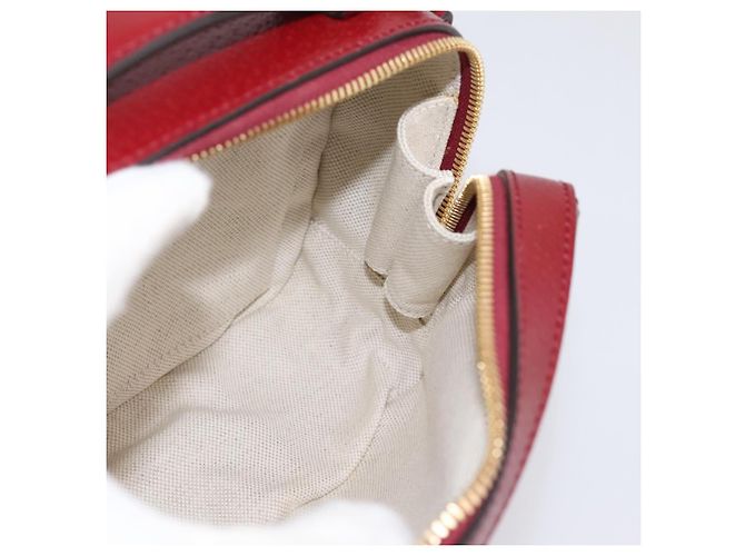 Bolso GUCCI Micro GG Supreme Colaboración Doraemon PVC Beige 655596 Auth 202069M Dorado - vista 22