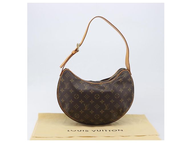 LOUIS VUITTON Borsa a tracolla Monogram Croissant MM M51512 LV Auth 200848V Monogramma - vista 12