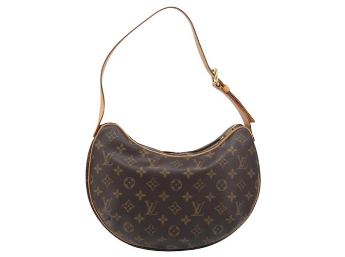 LOUIS VUITTON Borsa a tracolla Monogram Croissant MM M51512 LV Auth 200848V Monogramma - vista 2