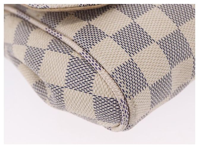 LOUIS VUITTON Sac à épaule Damier Azur Favorit MM 2way N41275 LV Auth 200133 - vue 16
