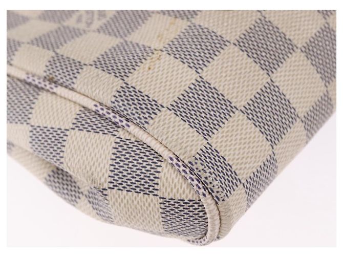 LOUIS VUITTON Sac à épaule Damier Azur Favorit MM 2way N41275 LV Auth 200133 - vue 18