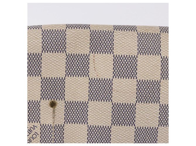 LOUIS VUITTON Sac à épaule Damier Azur Favorit MM 2way N41275 LV Auth 200133 - vue 3