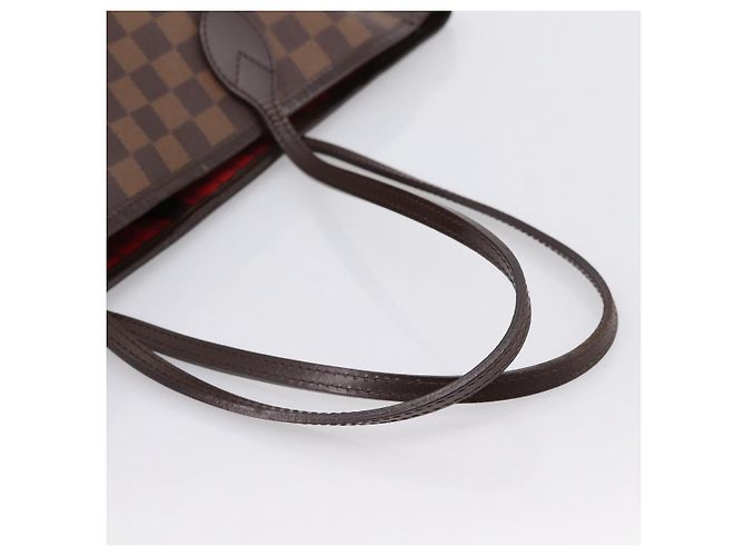 Borsa Tote LOUIS VUITTON Damier Ebene Neverfull MM N51105 LV Auth 199447 - vista 7