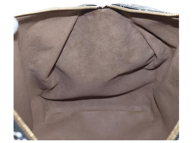Borsa LOUIS VUITTON Monogram Multicolor Keepall 45 Nera M92640 Auth 196577SAV Nero - vista 33