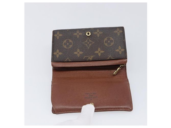 LOUIS VUITTON Monogram Portefeuille Tresol Wallet M61736 LV Auth bs36803 Monogramma - vista 8