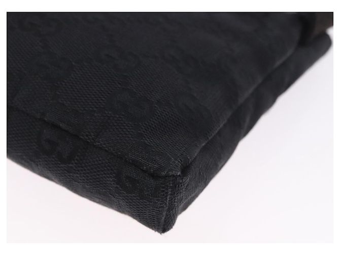 Borsello da Vita GUCCI GG Canvas Nero Argento 28566 Auth 202152 - vista 15