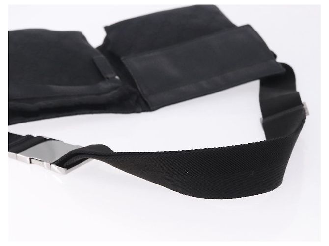 Borsello da Vita GUCCI GG Canvas Nero Argento 28566 Auth 202152 - vista 7