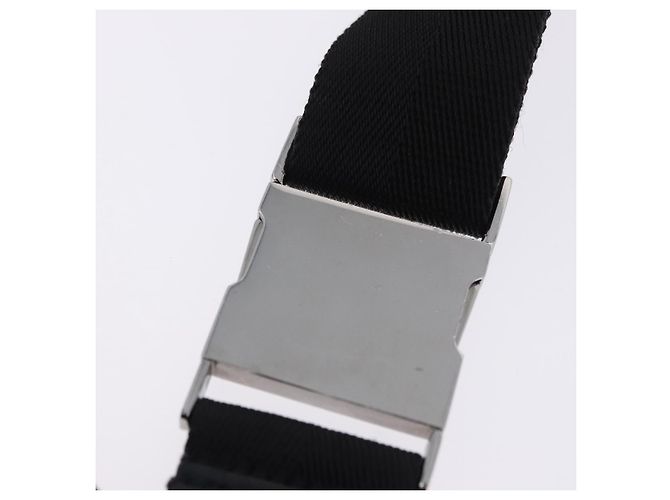 Borsello da Vita GUCCI GG Canvas Nero Argento 28566 Auth 202152 - vista 9