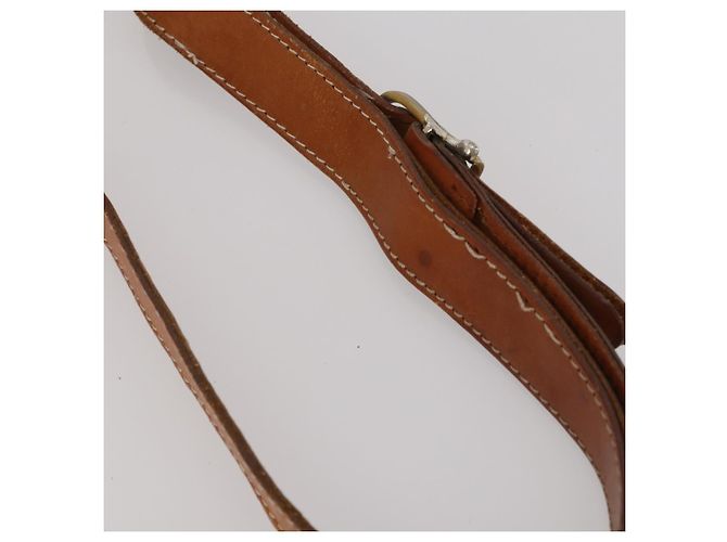 Céline CELINE Dior Trotter Macadam Shoulder Bag Canvas PVC 2 Set Brown Red Auth gh2338 Marrone Rosso - vista 6