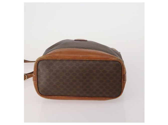Céline CELINE Dior Trotter Macadam Shoulder Bag Canvas PVC 2 Set Brown Red Auth gh2338 Marrone Rosso - vista 7