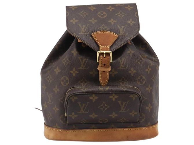 Zaino LOUIS VUITTON Monogram Montsouris MM M51136 LV Auth 200186 Monogramma - vista 13