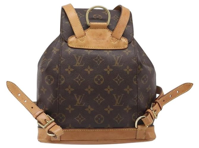 Zaino LOUIS VUITTON Monogram Montsouris MM M51136 LV Auth 200186 Monogramma - vista 2