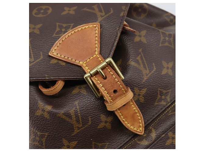 Zaino LOUIS VUITTON Monogram Montsouris MM M51136 LV Auth 200186 Monogramma - vista 20