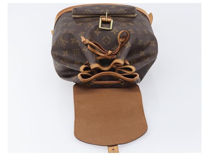 Zaino LOUIS VUITTON Monogram Montsouris MM M51136 LV Auth 200186 Monogramma - vista 21