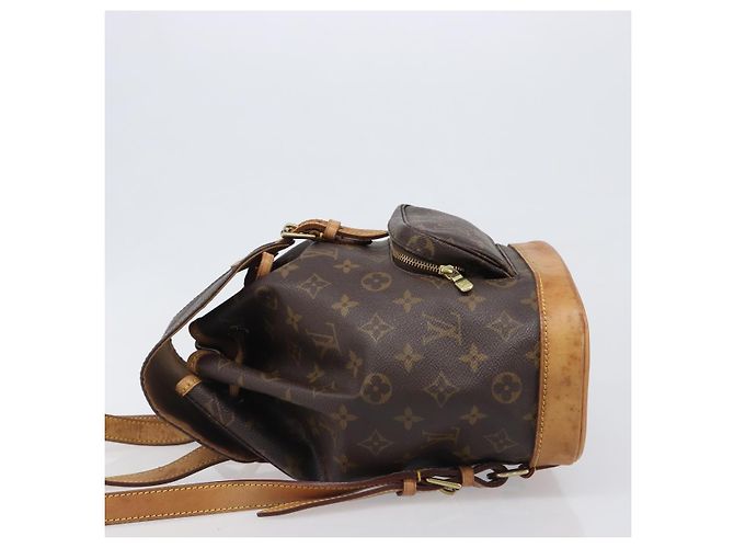 Zaino LOUIS VUITTON Monogram Montsouris MM M51136 LV Auth 200186 Monogramma - vista 4