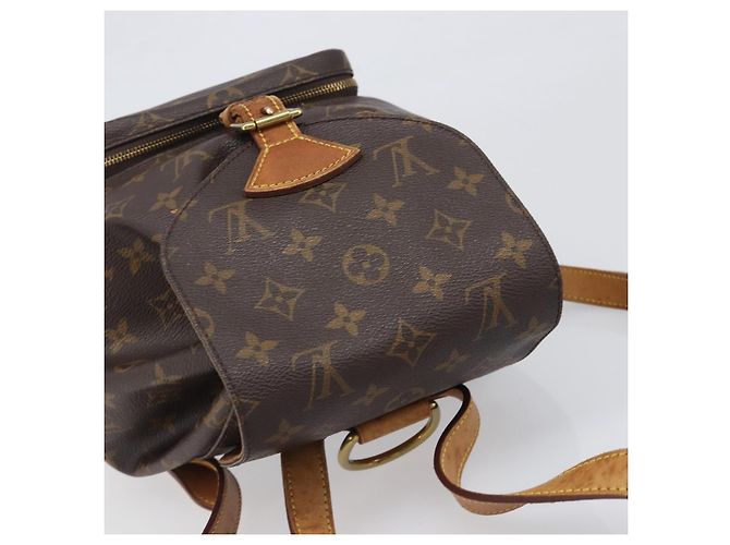 Zaino LOUIS VUITTON Monogram Montsouris MM M51136 LV Auth 200186 Monogramma - vista 6