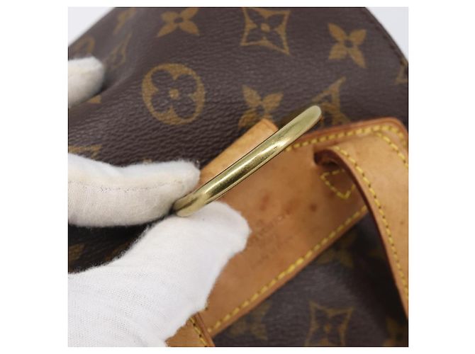 Zaino LOUIS VUITTON Monogram Montsouris MM M51136 LV Auth 200186 Monogramma - vista 7