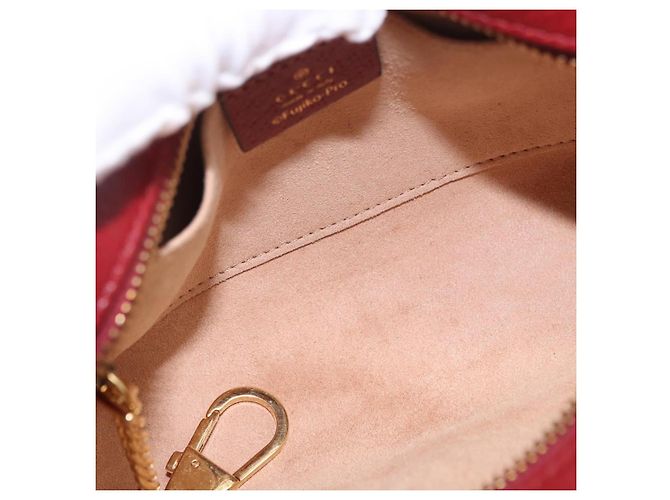 Borsa a tracolla GUCCI x Doraemon Micro GG PVC Marrone Tono Oro 647784 Auth 167564SAM - vista 20