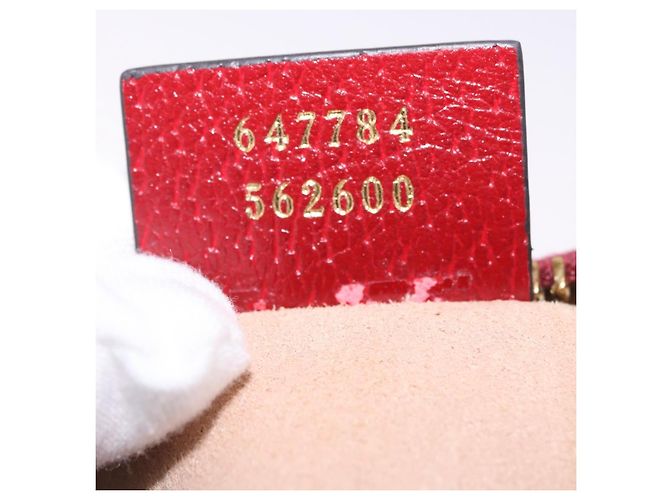 Borsa a tracolla GUCCI x Doraemon Micro GG PVC Marrone Tono Oro 647784 Auth 167564SAM - vista 25