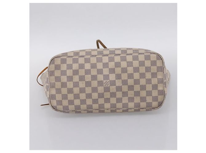 Saco Tote LOUIS VUITTON Damier Azur Neverfull MM N41605 LV Auth 202243 - vista 5