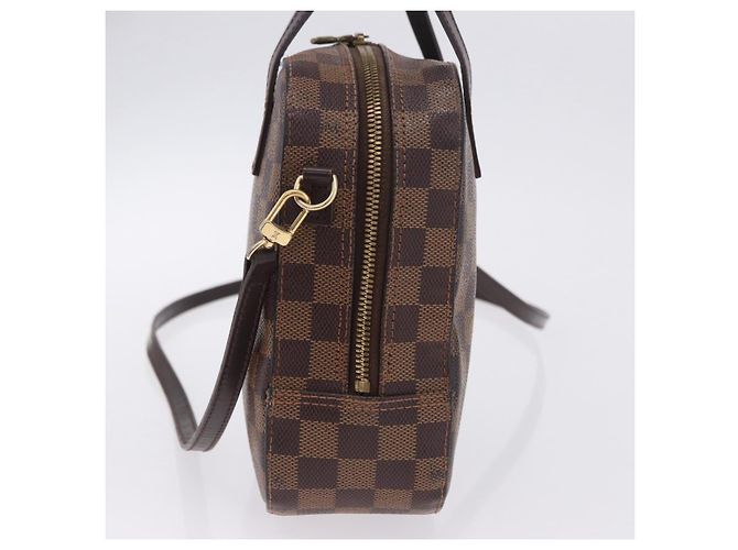 LOUIS VUITTON Damier Ebene Spontini Hand Bag SPO 2way M47500 LV Auth 198866A - vista 4