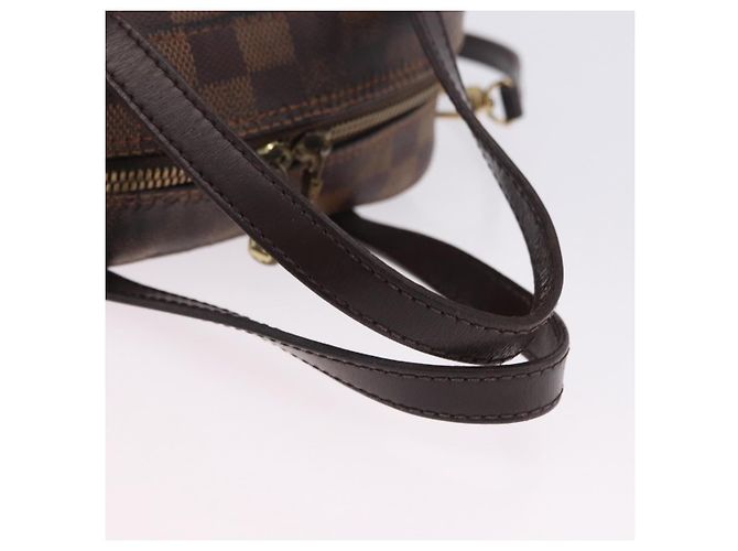 LOUIS VUITTON Damier Ebene Spontini Hand Bag SPO 2way M47500 LV Auth 198866A - vista 7
