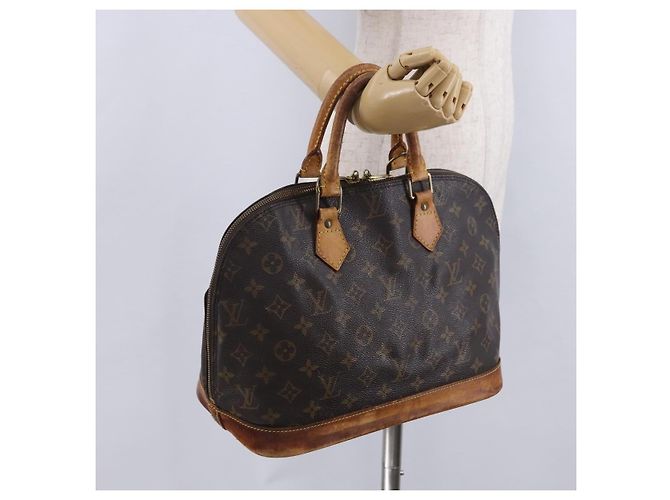 LOUIS VUITTON Monogram Alma Hand Bag M51130 LV Auth 198938 Monogramma - vista 25