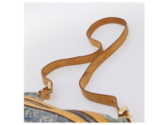 LOUIS VUITTON Monogram Denim Buggy PM Shoulder Bag Blue M95049 LV Auth 199468V - vista 8