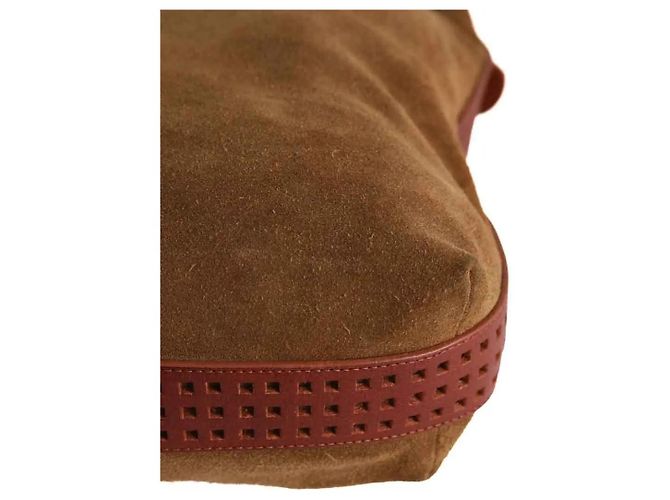 Autre Marque Herbert Frère Soeur leather shoulder bag camel - view 4