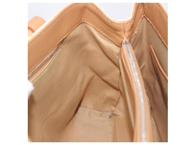 Borsa a mano BURBERRY Canvas Yellow Beige Auth 202250A Giallo - vista 19