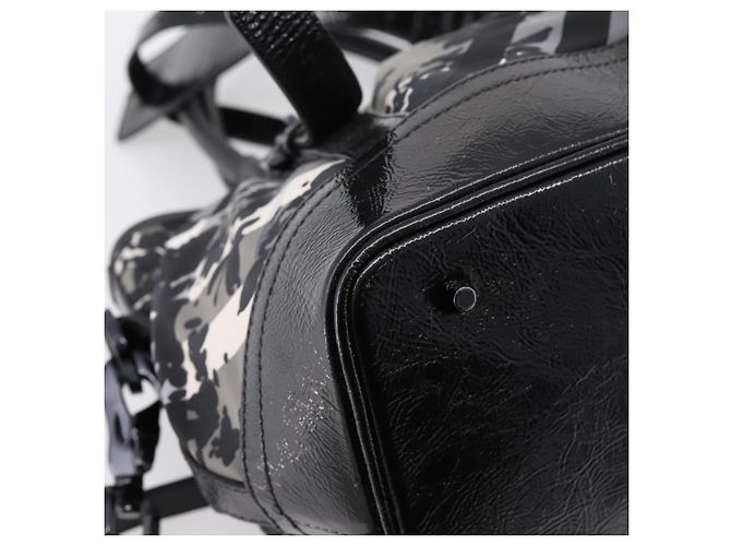 Borsa Tote BURBERRY Nylon 2way Black Auth bs36829A Nero - vista 18