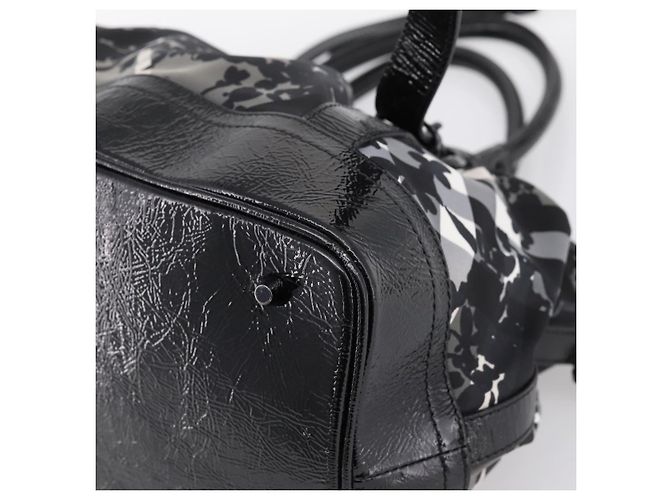 Borsa Tote BURBERRY Nylon 2way Black Auth bs36829A Nero - vista 9